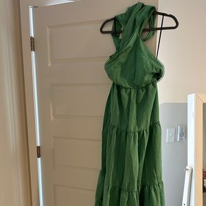 Green summer dress from forever 21.